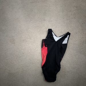 Black and red bathing suit size m 8/10